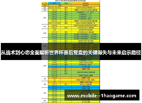 从战术到心态全面解析世界杯赛后复盘的关键得失与未来启示路径