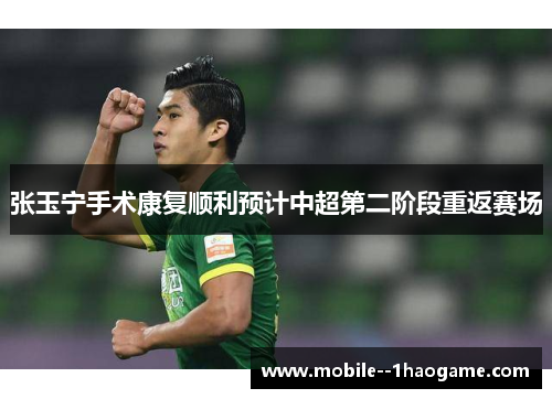 张玉宁手术康复顺利预计中超第二阶段重返赛场